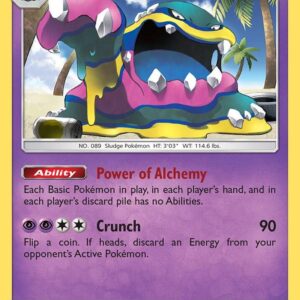 Alolan Muk 58/149 Holofoil SM Base Set