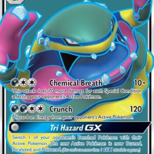 Alolan Muk GX (Full Art) 138/147 Holofoil SM – Burning Shadows Alolan Muk GX (Full Art) 138/147 Holofoil SM – Burning Shadows