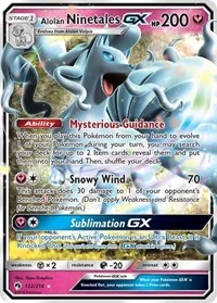 Alolan Ninetales GX | 132/214 | Holofoil | SM - Lost Thunder