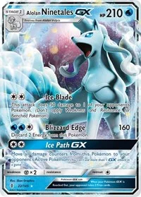 Alolan Ninetales GX | 22/145 | Holofoil | SM - Guardians Rising