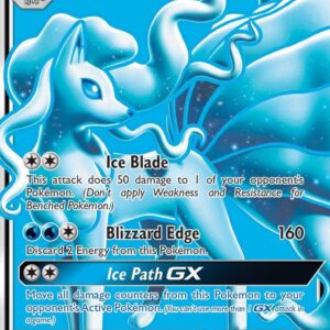 Alolan Ninetales GX (Full Art) 132/145 Holofoil SM – Guardians Rising
