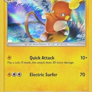 Alolan Raichu (#30 Holofoil) 30/30 Holofoil SM Trainer Kit: Lycanroc & Alolan Raichu