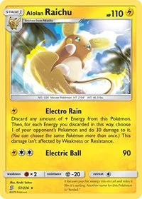 Alolan Raichu | 57/236 | Holofoil | SM - Unified Minds