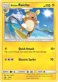 Alolan Raichu | SM65 | Holofoil | SM Promos
