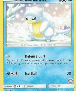 Alolan Sandshrew (29) 19/145 Normal SM Trainer Kit: Alolan Sandslash & Alolan Ninetales