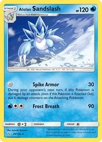 Alolan Sandslash | 29/156 | Reverse Holofoil | SM - Ultra Prism Alolan Sandslash | 29/156 | Reverse Holofoil | SM - Ultra Prism