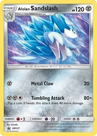 Alolan Sandslash | SM127 | Holofoil | SM Promos