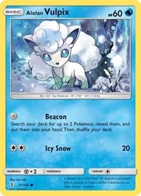 Alolan Vulpix | 21/145 | Reverse Holofoil | SM - Guardians Rising