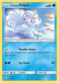 Alolan Vulpix | 27/147 | Normal | SM - Burning Shadows