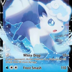 Alolan Vulpix V 033/195 Holofoil SWSH12: Silver Tempest Alolan Vulpix V 033/195 Holofoil SWSH12: Silver Tempest