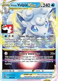 Alolan Vulpix VSTAR | 034/195 | Holofoil | Prize Pack Series Cards Alolan Vulpix VSTAR | 034/195 | Holofoil | Prize Pack Series Cards