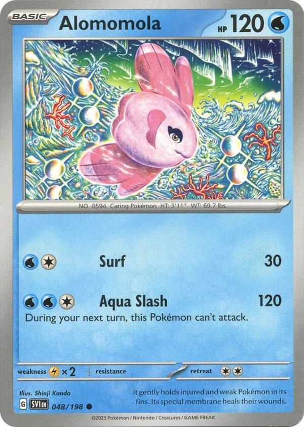 Alomomola 048/198 Normal SV01: Scarlet & Violet Base Set