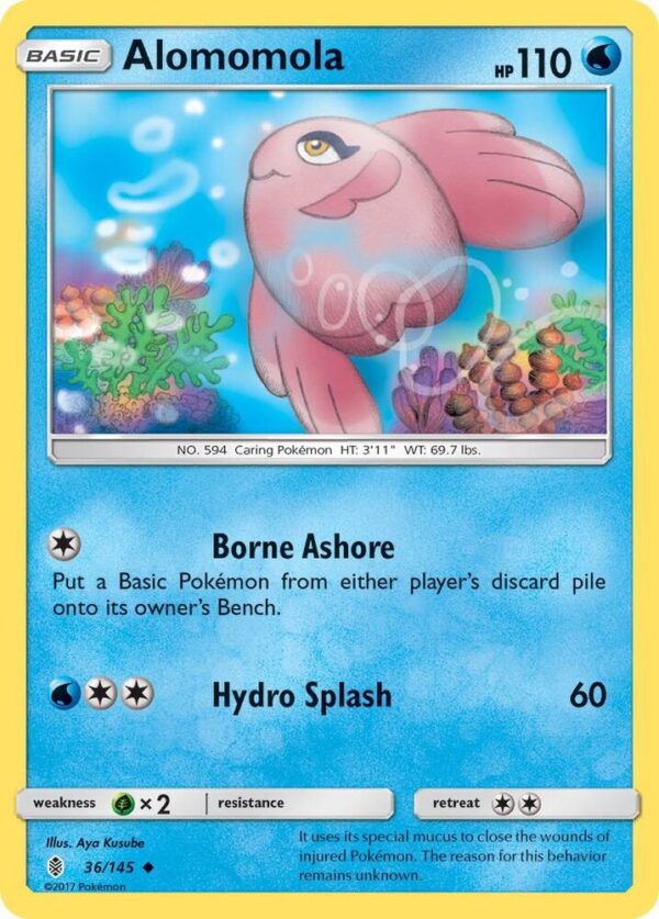 Alomomola 36/145 Normal SM – Guardians Rising