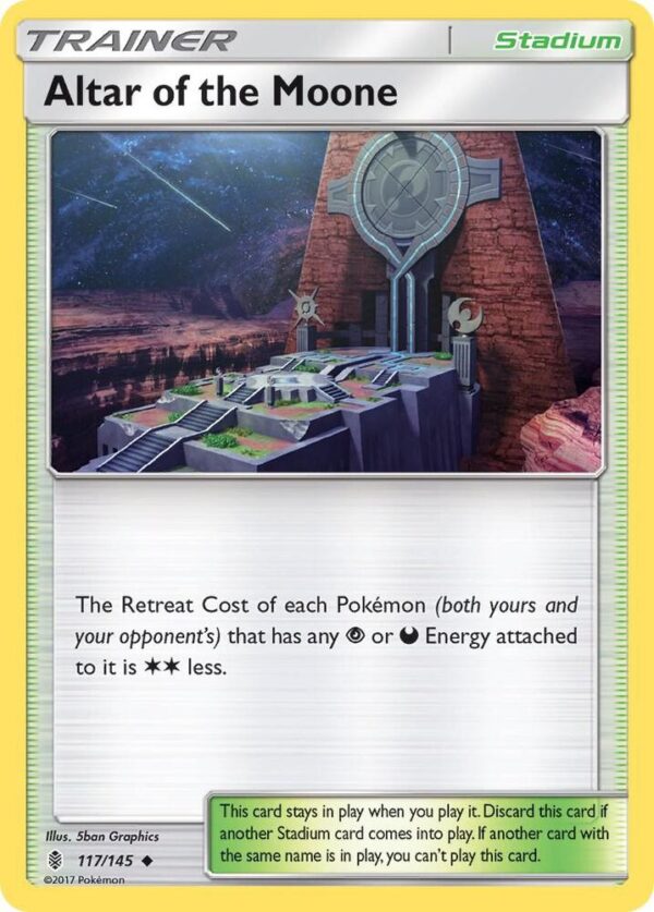 Altar of the Moone 117/145 Reverse Holofoil SM – Guardians Rising