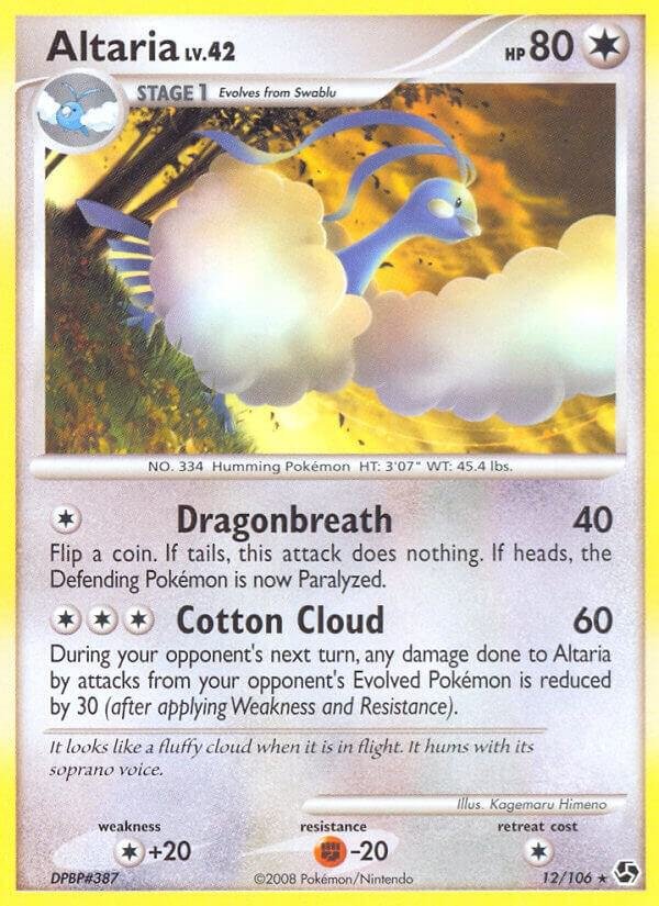 Altaria 12/106 Normal Great Encounters Altaria 12/106 Normal Great Encounters