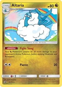 Altaria | 40/70 | Holofoil | Dragon Majesty Altaria | 40/70 | Holofoil | Dragon Majesty