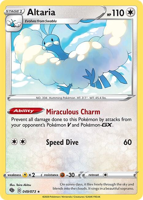 Altaria 49/73 Holofoil Champion’s Path