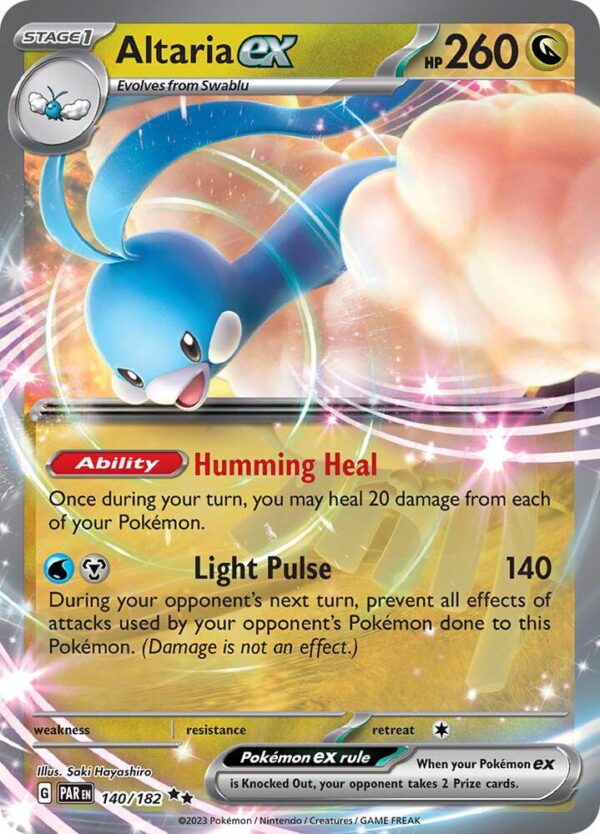 Altaria ex 140/182 Holofoil SV04: Paradox Rift Altaria ex 140/182 Holofoil SV04: Paradox Rift