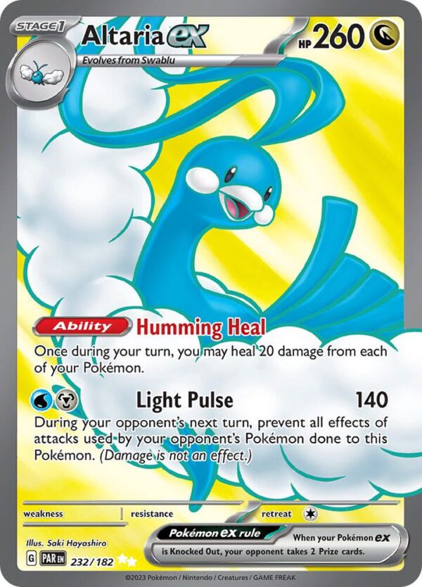 Altaria ex 232/182 Holofoil SV04: Paradox Rift