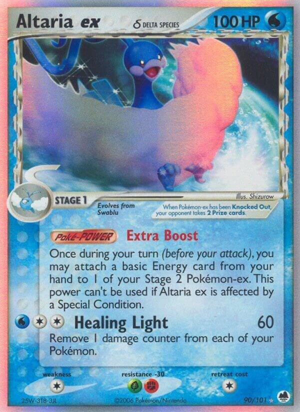 Altaria ex (Delta Species) 90/101 Holofoil Dragon Frontiers