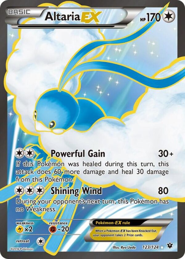 Altaria EX (Full Art) 123/124 Holofoil XY – Fates Collide