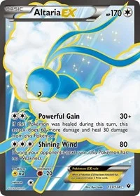 Altaria EX (Full Art) | 123/124 | Holofoil | XY - Fates Collide Altaria EX (Full Art) | 123/124 | Holofoil | XY - Fates Collide