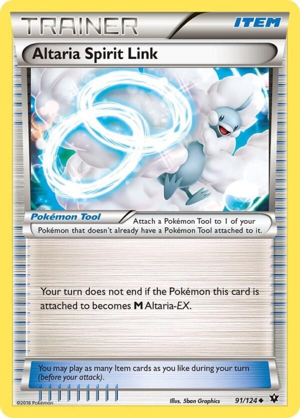 Altaria Spirit Link 91/124 Reverse Holofoil XY – Fates Collide