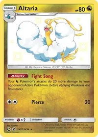 Altaria | SV37/SV94 | Holofoil | Hidden Fates: Shiny Vault
