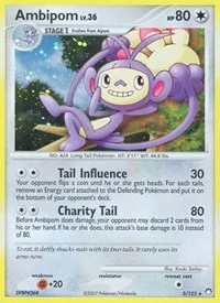 Ambipom | 3/123 | Holofoil | Mysterious Treasures