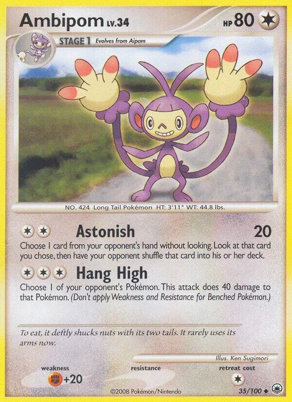 Ambipom 35/100 Normal Majestic Dawn