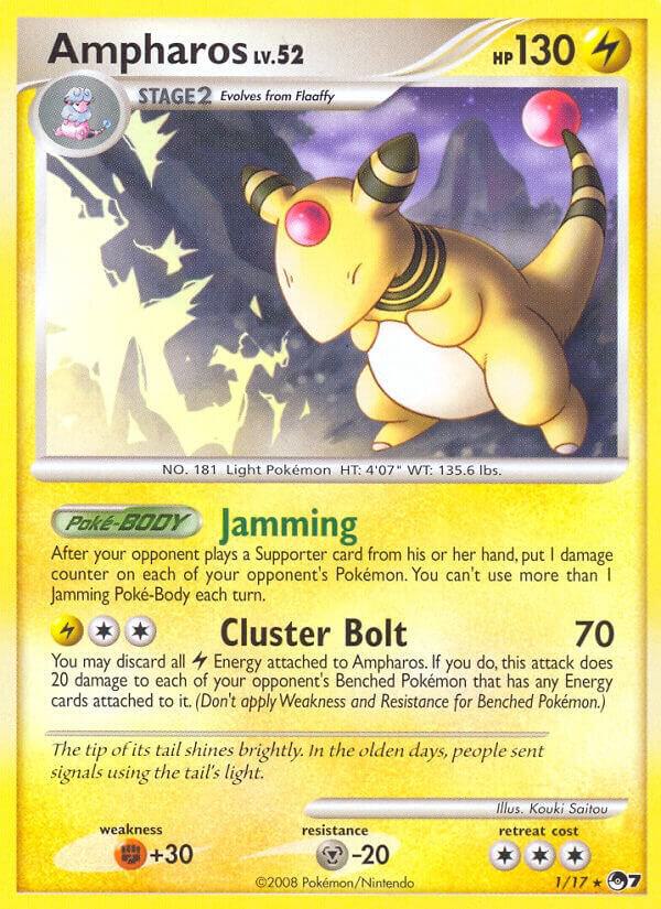 Ampharos 001/017 Holofoil POP Series 7