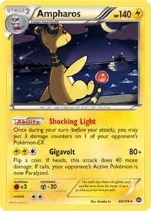 Ampharos | 40/114 (XY Steam Siege) | 040/114 | Normal | Deck Exclusives