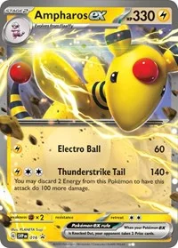 Ampharos ex | 016 | Holofoil | SV: Scarlet & Violet Promo Cards