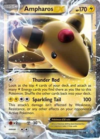 Ampharos EX | 27/98 | Holofoil | XY - Ancient Origins