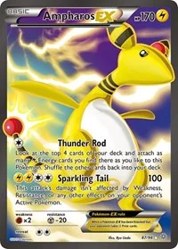 Ampharos EX (87 Full Art) | 87/98 | Holofoil | XY - Ancient Origins