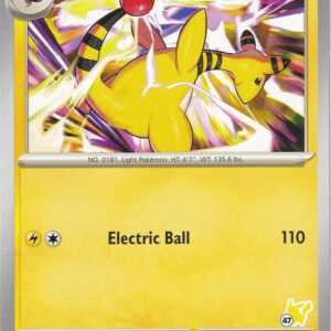 Ampharos Pikachu 47 109 Normal Battle Academy 2024 Ampharos Pikachu 47 109 Normal Battle Academy 2024