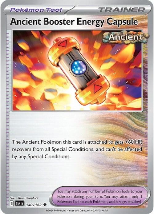 Ancient Booster Energy Capsule 140/162 Normal SV05: Temporal Forces Ancient Booster Energy Capsule 140/162 Normal SV05: Temporal Forces