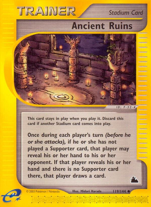 Ancient Ruins 119/144 Reverse Holofoil Skyridge