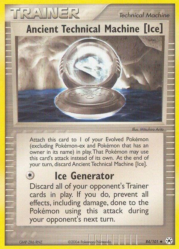 Ancient Technical Machine [Ice] 84/101 Reverse Holofoil Hidden Legends