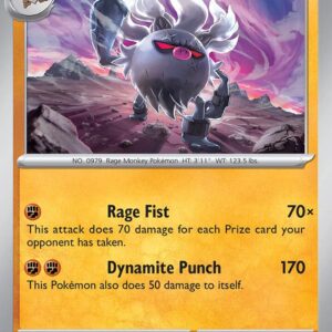 Annihilape 047/091 Reverse Holofoil SV: Paldean Fates