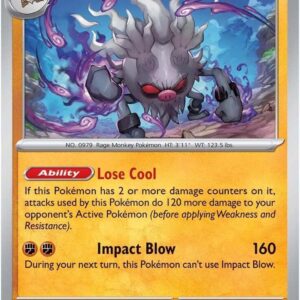 Annihilape 092/182 Holofoil SV10: Destined Rivals