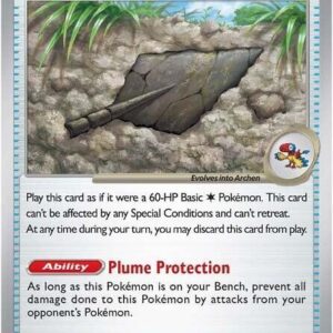 Antique Plume Fossil 079/086 Normal SV: White Flare