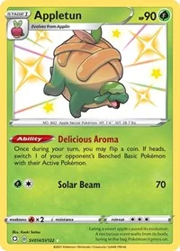 Appletun | SV014/SV122 | Holofoil | Shining Fates: Shiny Vault