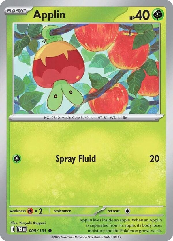 Applin 009/131 Normal SV: Prismatic Evolutions