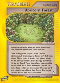 Apricorn Forest | 118/147 | Reverse Holofoil | Aquapolis