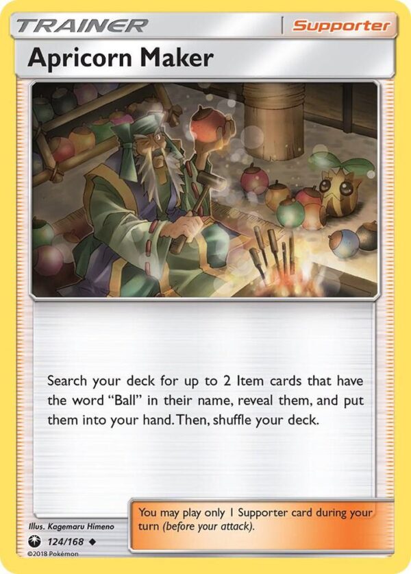 Apricorn Maker 124/168 Reverse Holofoil SM – Celestial Storm