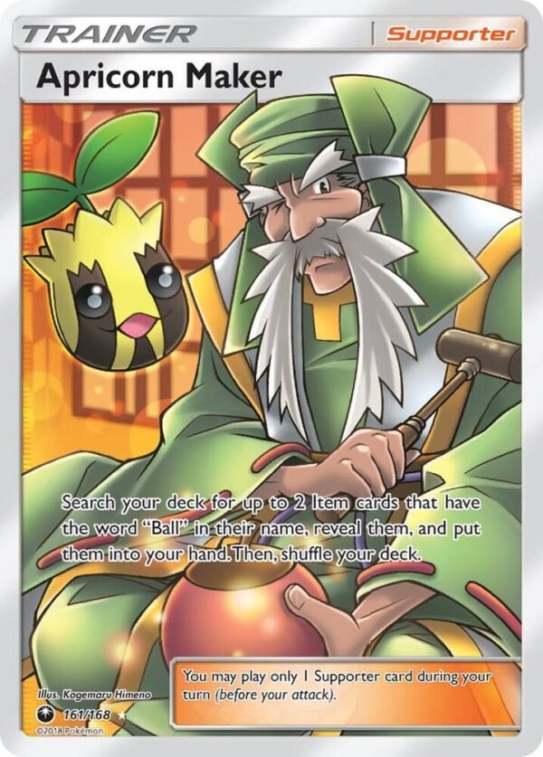 Apricorn Maker (Full Art) 161/168 Holofoil SM – Celestial Storm