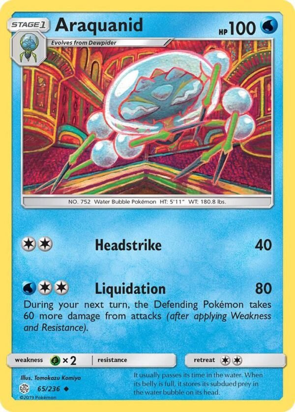 Araquanid 65/236 Normal SM – Cosmic Eclipse Araquanid 65/236 Normal SM – Cosmic Eclipse