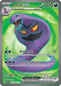Arbok ex | 185/165 | Holofoil | SV: Scarlet & Violet 151