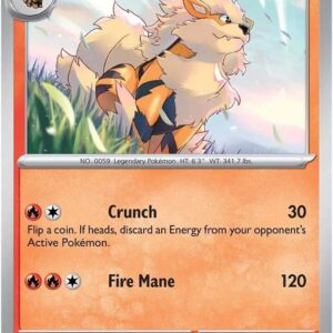 Arcanine 011 Holofoil SV: Scarlet & Violet Promo Cards